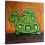 Turtle Family-Kourosh-Stretched Canvas