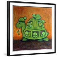 Turtle Family-Kourosh-Framed Photographic Print