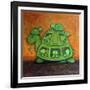 Turtle Family-Kourosh-Framed Photographic Print