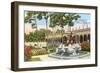Turtle Fountain, Ringling Museum, Sarasota, Florida-null-Framed Art Print