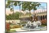 Turtle Fountain, Ringling Museum, Sarasota, Florida-null-Mounted Art Print