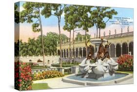 Turtle Fountain, Ringling Museum, Sarasota, Florida-null-Stretched Canvas