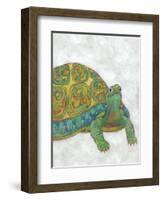 Turtle Friends I-Chariklia Zarris-Framed Art Print