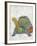 Turtle Friends II-Chariklia Zarris-Framed Art Print