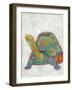 Turtle Friends II-Chariklia Zarris-Framed Art Print