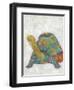 Turtle Friends II-Chariklia Zarris-Framed Art Print