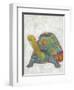 Turtle Friends II-Chariklia Zarris-Framed Art Print