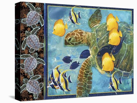 Turtle Hatchlings-James Mazzotta-Stretched Canvas