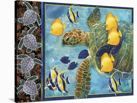 Turtle Hatchlings-James Mazzotta-Stretched Canvas