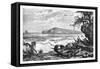 Turtle Island, View Taken at the Mouth of the Three Rivers, C1890-null-Framed Stretched Canvas