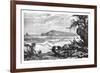 Turtle Island, View Taken at the Mouth of the Three Rivers, C1890-null-Framed Giclee Print