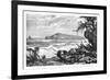 Turtle Island, View Taken at the Mouth of the Three Rivers, C1890-null-Framed Giclee Print