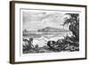 Turtle Island, View Taken at the Mouth of the Three Rivers, C1890-null-Framed Giclee Print