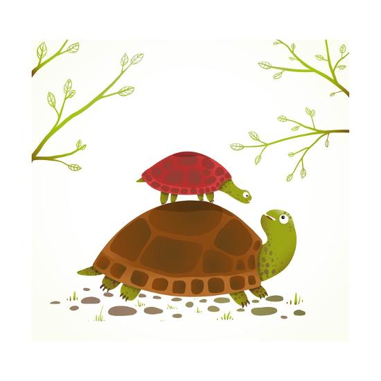 Turtle Mother And Baby Childish Animal Cartoon Watercolor Style Drawing Of Mom And Her Child Vect Art Popmarleo Allposters Com Turtle Mother And Baby Childish Animal Cartoon Watercolor Style Drawing Of Mom And Her Child Vect Art Popmarleo Allposters Com