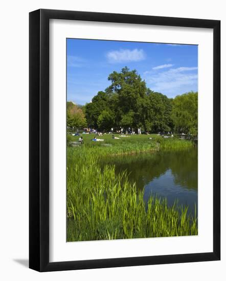 Turtle Pond Area in Central Park, New York City, New York, United States of America, North America-Richard Cummins-Framed Photographic Print