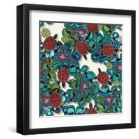 Turtle Reef-Sharon Turner-Framed Art Print