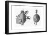 Turtle, Submarine Designed by David Bushnell, 1787-null-Framed Giclee Print