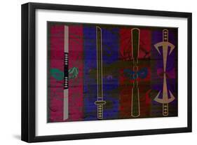 Turtle Weapons-null-Framed Art Print