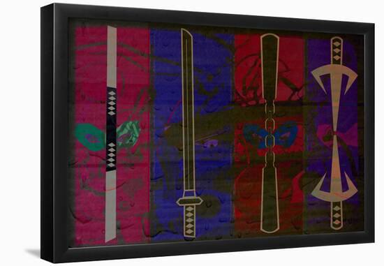 Turtle Weapons-null-Framed Poster