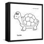 Turtle-Olga And Alexey Drozdov-Framed Stretched Canvas