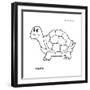 Turtle-Olga And Alexey Drozdov-Framed Giclee Print