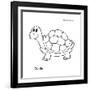 Turtle-Olga And Alexey Drozdov-Framed Giclee Print