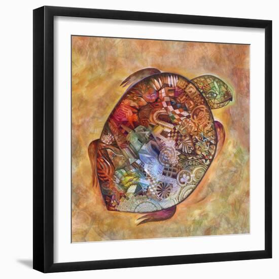 Turtle-Oxana Zaika-Framed Giclee Print