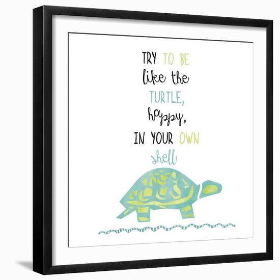 Turtle-Erin Clark-Framed Premium Giclee Print