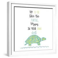 Turtle-Erin Clark-Framed Premium Giclee Print