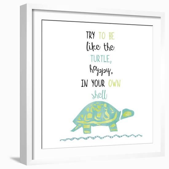 Turtle-Erin Clark-Framed Premium Giclee Print