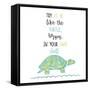 Turtle-Erin Clark-Framed Stretched Canvas