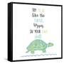 Turtle-Erin Clark-Framed Stretched Canvas