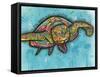 Turtle-Dean Russo-Framed Stretched Canvas