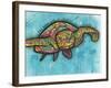 Turtle-Dean Russo-Framed Giclee Print