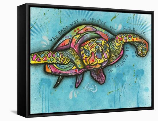 Turtle-Dean Russo-Framed Stretched Canvas