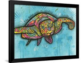 Turtle-Dean Russo-Framed Giclee Print