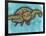 Turtle-Dean Russo-Framed Giclee Print