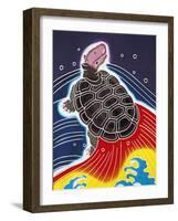 Turtle-null-Framed Giclee Print