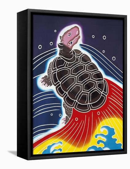 Turtle-null-Framed Stretched Canvas
