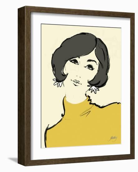 Turtleneck Trend-Jane Hartley-Framed Giclee Print