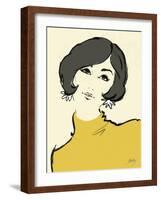 Turtleneck Trend-Jane Hartley-Framed Giclee Print