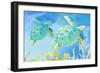 Turtles Ascend-Lanie Loreth-Framed Art Print