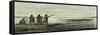 Turtles Hunt 1869 Peru-null-Framed Stretched Canvas