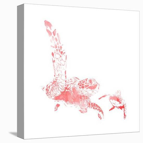 Turtles In The Sea Coral-Milli Villa-Stretched Canvas