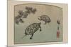 Turtles (Kame)-Ando Hiroshige-Mounted Premium Giclee Print