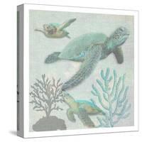 Turtles-Sheldon Lewis-Stretched Canvas