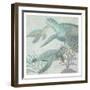 Turtles-Sheldon Lewis-Framed Art Print