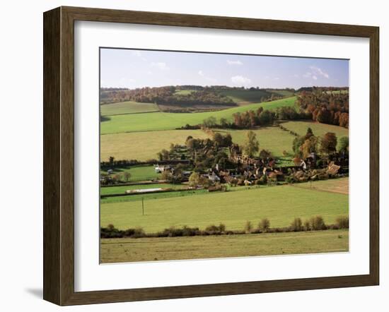 Turville, Chilterns, Buckinghamshire, England, United Kingdom-G Richardson-Framed Photographic Print
