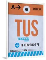 TUS Tuscon Luggage Tag II-NaxArt-Framed Art Print