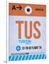 TUS Tuscon Luggage Tag II-NaxArt-Framed Art Print